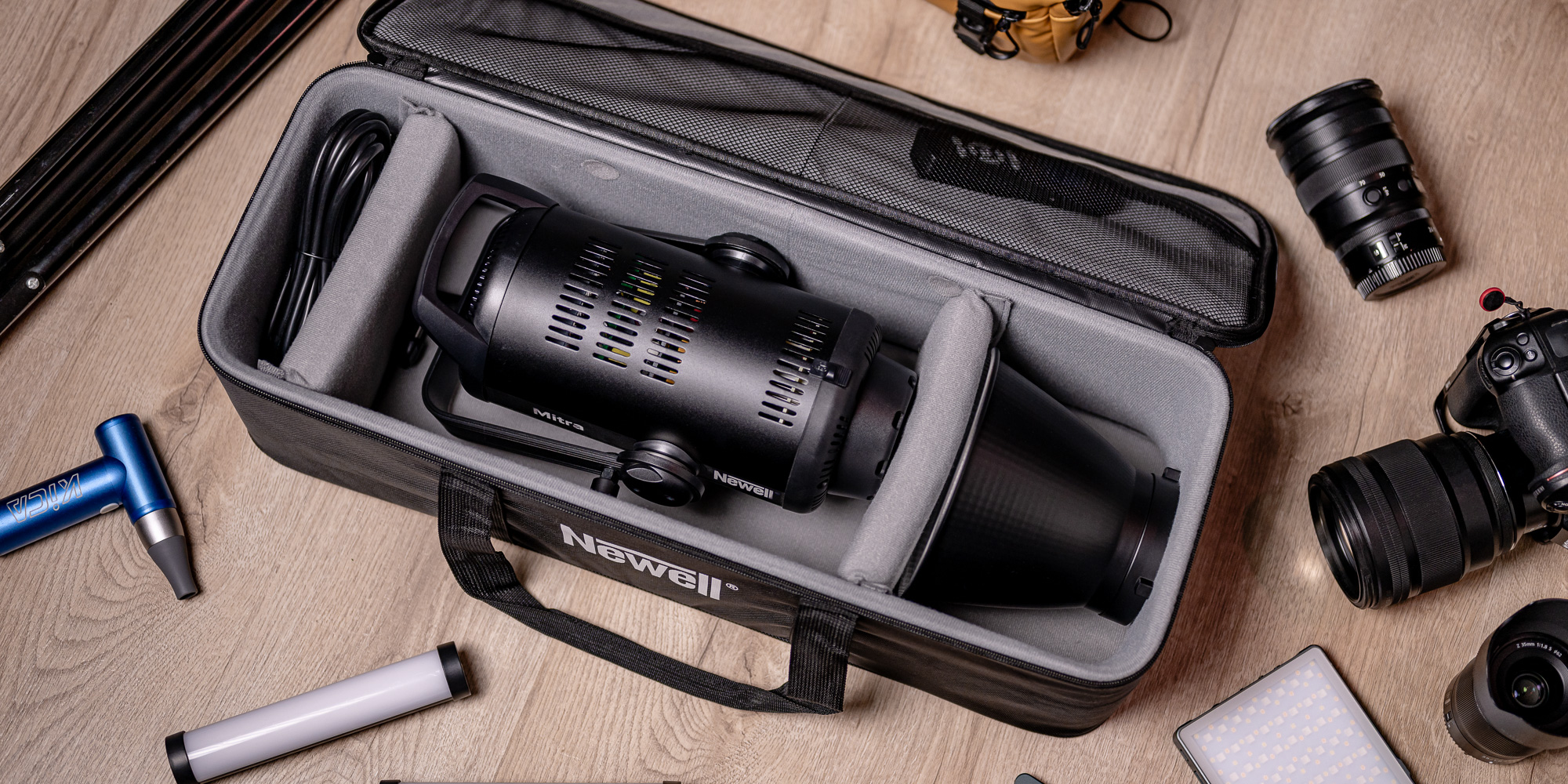 Torba transportowa Newell do lamp LED